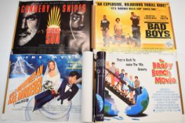 Thirty mostly 1990s British quad film posters to include Bad Boys, Apollo 13, Clueless, Congo, Billy
