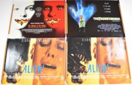 Four British quad film posters comprising The Silence of the Lambs, The Frighteners and Alien 3 (