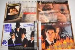 Twenty mostly 1990s British quad film posters to include The Truman Show (x3), Amistad, Devil's