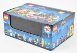 Lego 'The Batman Movie' minifigures series 2 box containing 60 sealed bags, 71020, 2018.