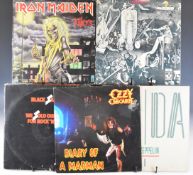 Twenty five Heavy Metal / Hard Rock / Rock LPs including Iron Maiden Killers, Ozzy Osbourne Diary of