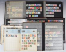 Mint and used GB and world stamp collection in various albums and stockbooks
