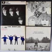 Twelve Beatles and solo LPs comprising George Harrison All Things Must Pass box set with poster,