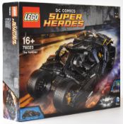 Lego DC Comics Super Heroes Batman - The Tumbler, 76023, 2014, in sealed box.