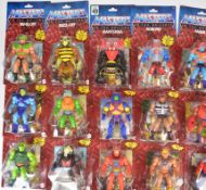 Fifteen Mattel 'Masters Of The Universe Origins' He-Man action figures to include Whiplash,