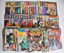 One hundred and eighty Bronze Age Marvel and DC comics to include Iron Fist, Moon Knight, Ghost