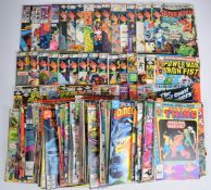 One hundred and sixty Bronze Age Marvel and DC comics to include Howard the Duck, Spider-Woman,