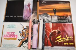 Thirty mostly 1990s British quad film posters to include Reality Bites, Psycho (remake), Antz,