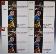 Approximately sixty two Classical LPs, mainly cello including Jacqueline Du Pre