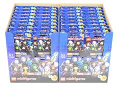 Two Lego Marvel Studios minifigure series 2 boxes, each containing 36 sealed packs, 66735, 2023.