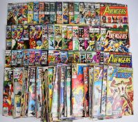 One hundred and forty Bronze Age The Avengers comics by Marvel to include issues #195 & #196 cameo