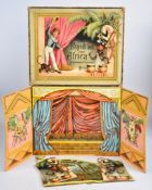 [Moveable] An Expedition through Africa; A Cyclorama in 22 pictures made in Berlin c1900. A table-