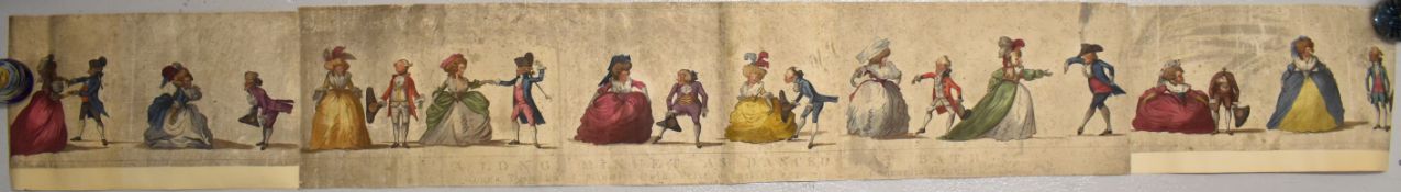 [Henry William Bunbury] A Long Minuet As Danced At Bath (the full version); Longa Tysonum Minuit