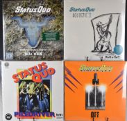 Fourteen Status Quo and solo sealed / unplayed limited edition LPs comprising Down Down and Dirty at