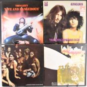 Approximately forty four Rock / Heavy Rock (mainly) LPs to include Led Zeppelin II, Jimi Hendrix