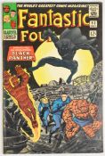 Fantastic Four #52 by Marvel Comics (1966), first appearance of Black Panther, Jack Kirby cover