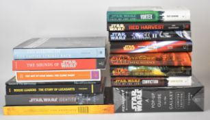 Fifteen Star Wars related hardback books to include The Complete Vader, The Making of The Empire