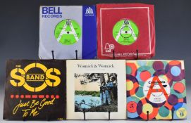 Approximately one hundred and seventy five UK released 7