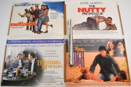 Twenty-six 1990s British quad film posters to include Jurassic Park Lost World, Men in Black, The