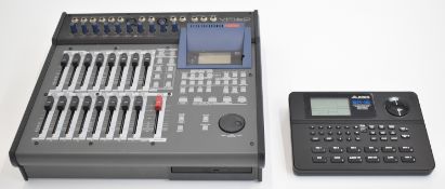 Fostex VF160 Digital Multitracker recording desk with manual, serial no. 0700962, together with an
