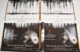 Six The Blair Witch Project (1999) British quad film posters, including teasers, 76 x 101cm,
