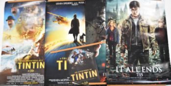 Four one sheet film posters comprising Harry Potter and the Deathly Hallows (2011) x2 and The