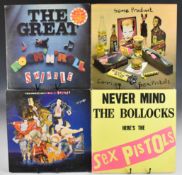 Sex Pistols Punk Rock collection of seven LPs and one 12