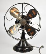Vintage GEC electric desk fan, H45cm