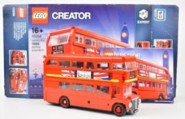 Lego Creator London Bus, 10258, 2017, assembled with original box and instructions.