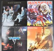 Thirteen Hard Rock / Heavy Rock / Space Rock LPs comprising Diamond Head Borrowed Time, Van Halen (