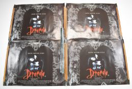Five Bram Stoker's Dracula (1992) British quad film poster, starring Gary Oldman, Anthony Hopkins,