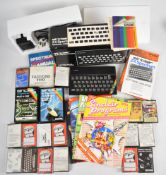 Sinclair ZX Spectrum computer, in original box with software and manuals