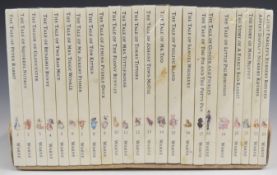 Beatrix Potter’s Peter Rabbit complete collection of 23 illustrated storybooks, in dustwrappers