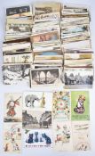 Over five hundred postcards, Edwardian and after, to include images of Captain Scott, his team and