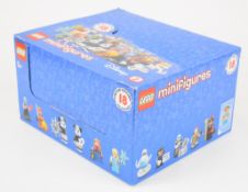 Lego Disney minifigure series 2 box containing 60 sealed bags, 71024, 2019.