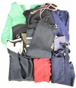 Large quantity of 1900-1950s swimsuits / bathing costumes, circa 1900 ladies cycling suit, gym