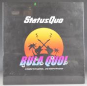 Bula Quo! limited edition numbered box set, contains Bula Quo! CD, Live Hits CD, Bula Quo!