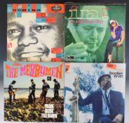 Fifteen LPs from the 1950s to 1960s to include Jazz / Rock 'n' Roll / Calypso including Booker Ervin