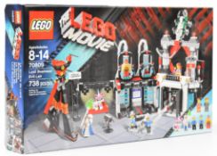 The Lego Movie Lord Business' Evil Lair 70809, 2014, in sealed box.