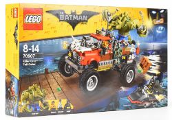 Lego The Batman Movie Killer Croc Tail-Gator, 70907, 2017, in sealed box.