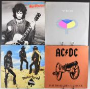 Fifteen LPs and seven 12