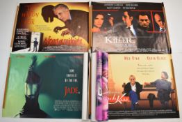 Thirty 1990s British quad film posters to include The Phantom, The People vs Larry Flynt, Speed 2, A