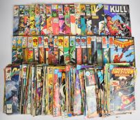 One hundred and sixty Bronze Age Marvel and DC comics to include Dazzler, Mister Miracle, The