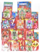 Eleven Mattel 'Masters Of The Universe Origins' He-Man action figures comprising Dragon Blaster