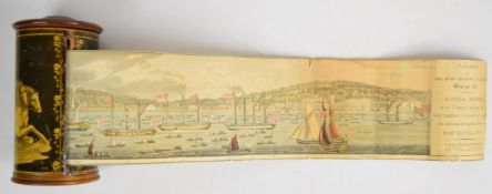 [Panorama] Costa Scena, or a Cruise along the Southern Coast of Kent the Drawing taken from Nature