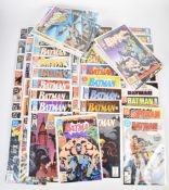 One hundred Copper Age Batman comics by DC comprising a largely unbroken run of issues #400-500 with