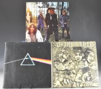 Three Rock / Prog Rock LPs comprising Jethro Tull Stand Up (Island ILPS 9103) UK first press, pink
