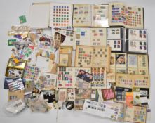 A large collection of GB and world stamps in various albums, stockbooks and loose including GB