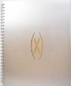 Madonna Sex book, spiral bound in silver metal covers with accompanying CD, Martin Secker &