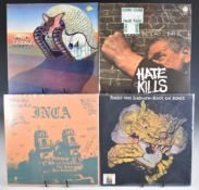 Collection of forty three Heavy Rock / Hard Rock / Psych / Art Rock / Prog Rock / Pop LPs